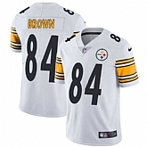 Nike Pittsburgh Steelers #84 Antonio Brown White NFL Vapor Untouchable Limited Jersey,baseball caps,new era cap wholesale,wholesale hats